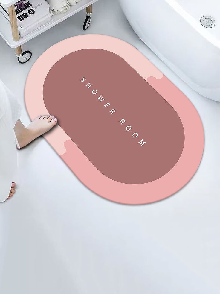 Super Absorbent Non-Slip Bath Mat โ Quick-Dry Floor Rug for Bathroom & Home