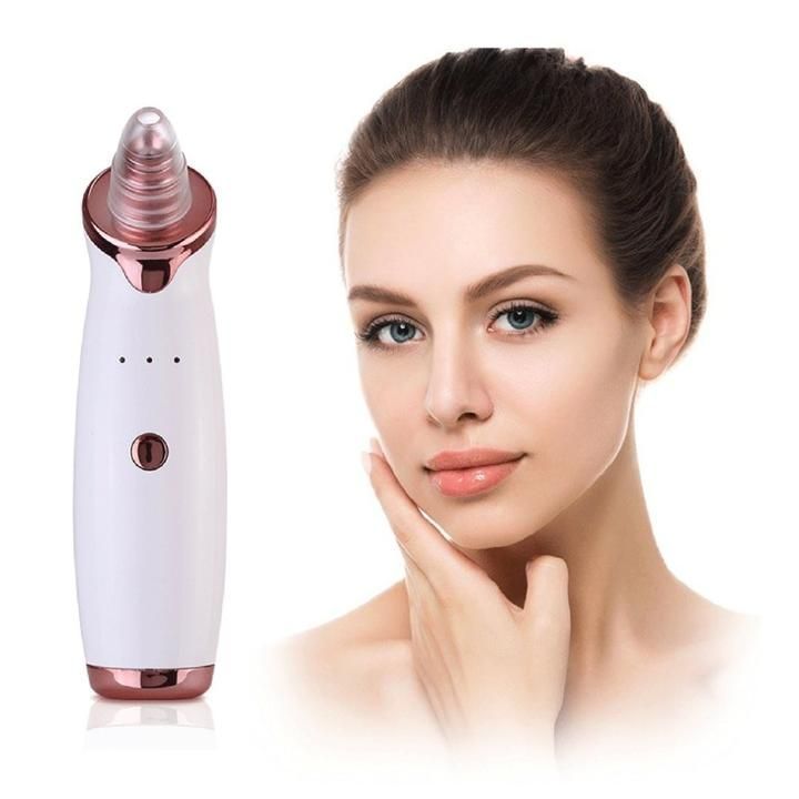 Electric Blackhead Remover Vacuum with 5 Suction Heads