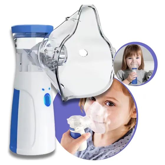 Portable Rechargeable Medical Nebulizer for Adults & Kids – Asthma Inhaler