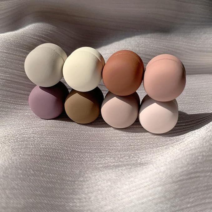 Magnetic Hijab Pins – Round Scarf Clips (1 Pair)