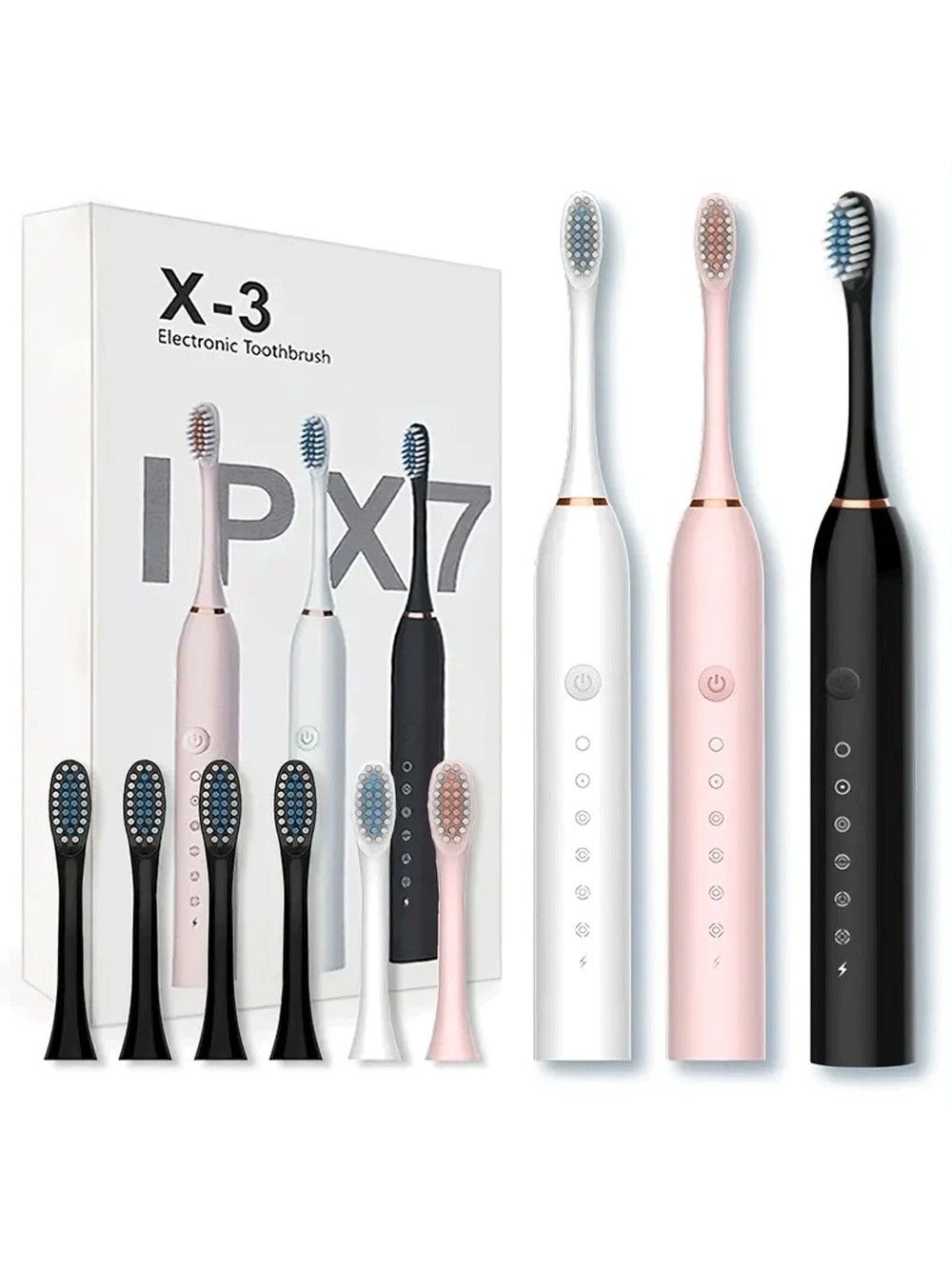 Smart Ultrasonic Electric Toothbrush – Long-Lasting & Automatic