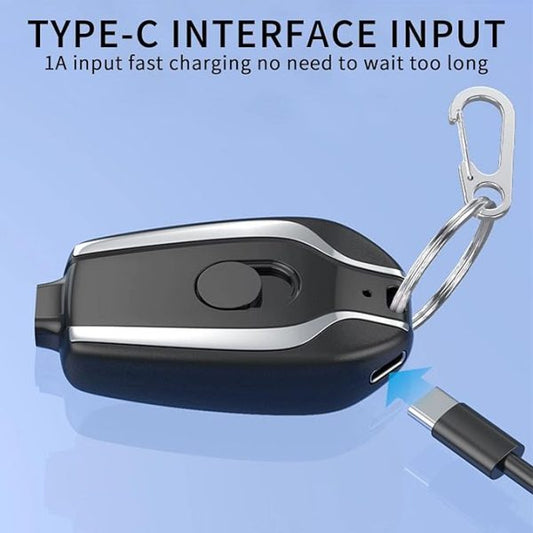 Mini 1500mAh Keychain Power Bank