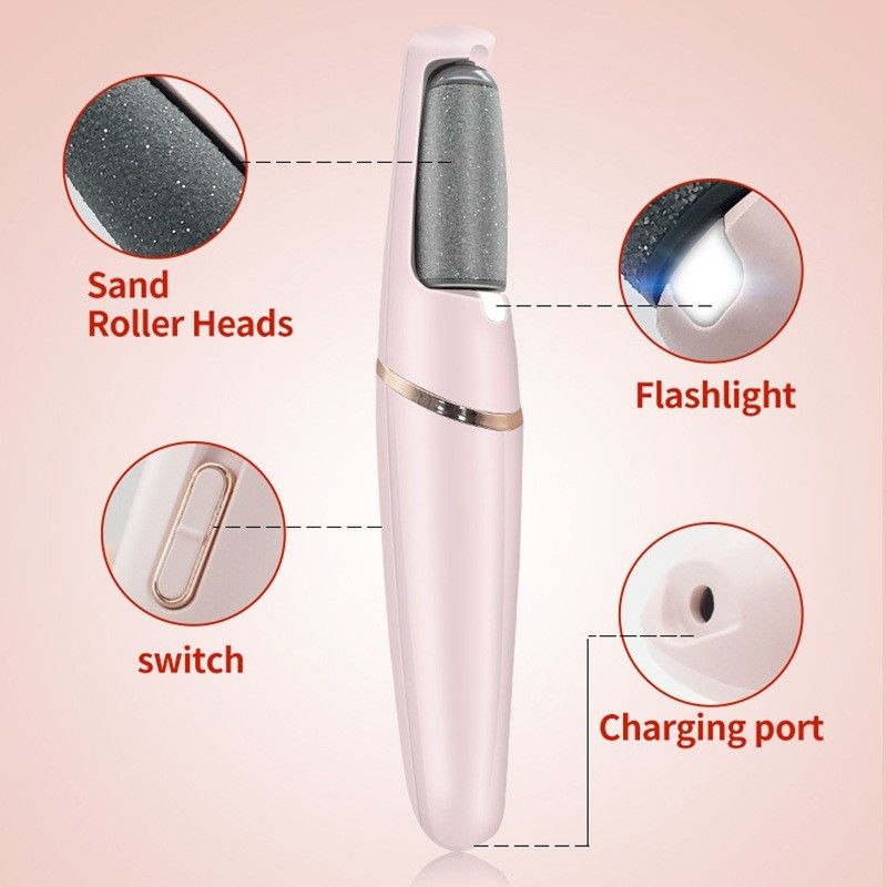 Electric & usb pedicure foot callus remover