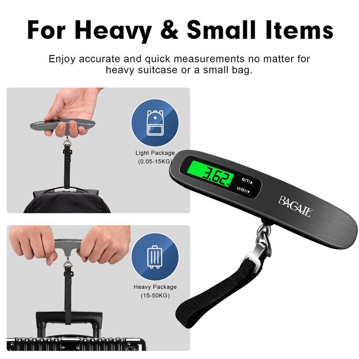 Portable Digital Luggage Weighing Scale