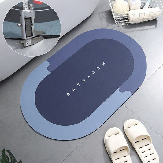 Super Absorbent Non-Slip Bath Mat – Quick-Dry Floor Rug for Bathroom & Home