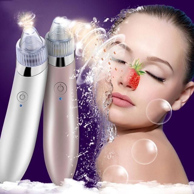 Electric Blackhead Remover Vacuum with 5 Suction Heads