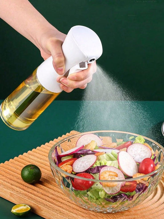 Glass Oil Spray Bottle for Kitchen & Air Fryer – Refillable Olive Oil Sprayer
