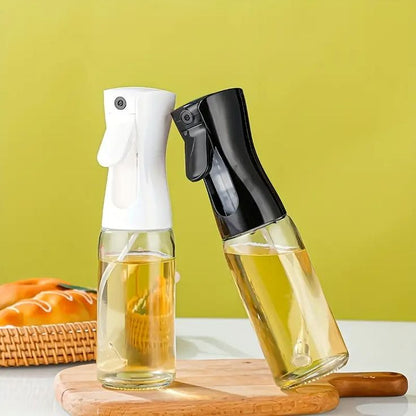 Glass Oil Spray Bottle for Kitchen & Air Fryer – Refillable Olive Oil Sprayer