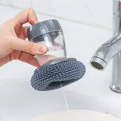 Soap Dispensing Dish Brush – Portable & Easy to Use