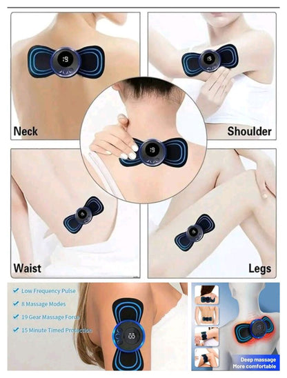 Portable Neck Massager – EMS Pain Relief